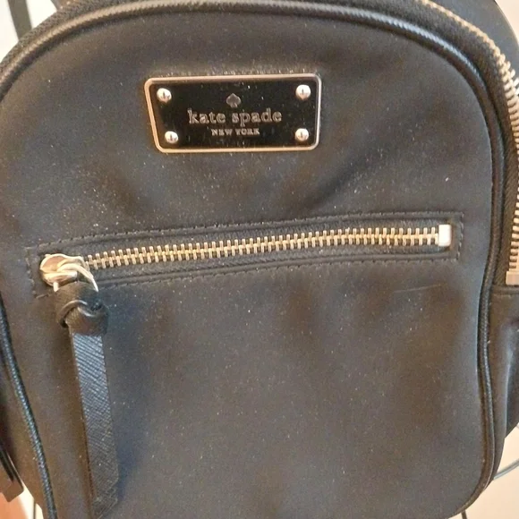 Kate Spade Pre-Loved Mini Black BackpackExcellent Condition  display picture 2